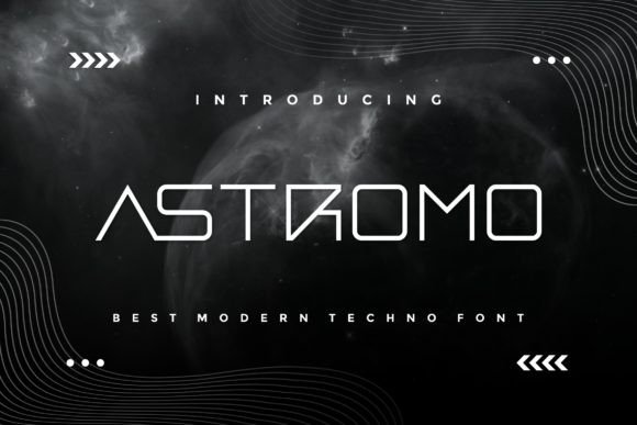 Astromo: The Modern Display Font for Bold Campaigns