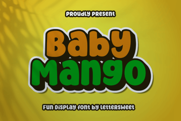 Baby Mango Font for Playful Branding