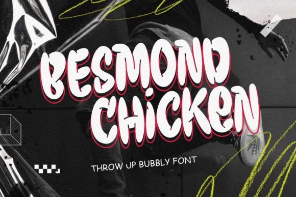 Besmond Chicken: A Playful Display Font for Bold Campaigns