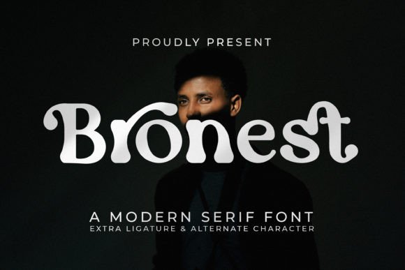 Bronest Typeface: Elegant Display Fonts for Editorial Design