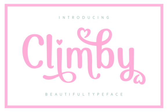 Climby: A Handwritten Typeface for Memorable Branding