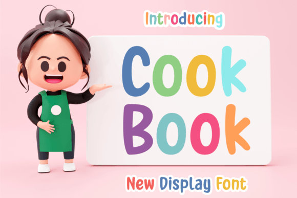 Cook Book: A Sweet Display Font for Web Design