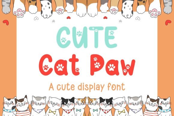 Cute Cat Paw Font Review for Campaigns