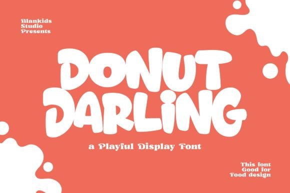 Donut Darling: The Display Font for Bold Marketing