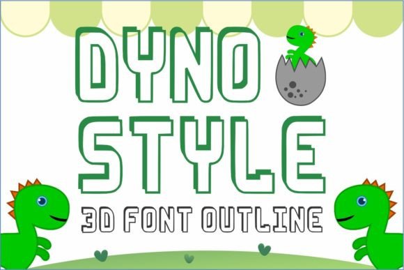 Dyno Style: A Sweet Display Font for Makers