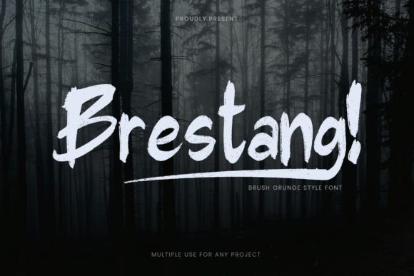 Elevate Your Horror Brand with the Brestang Typeface
