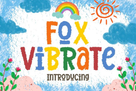 Fox Vibrate Font: A Playful Display Typeface for Brands