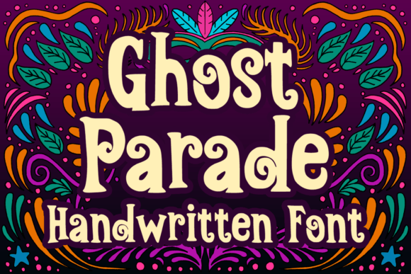 Ghost Parade: A Playful Display Font for Halloween Brands