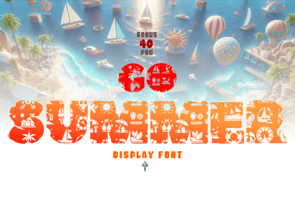 Go Summer: A Playful Display Font for Vibrant Web Design