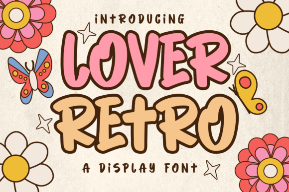 Lover Retro Font for Joyful Web Design