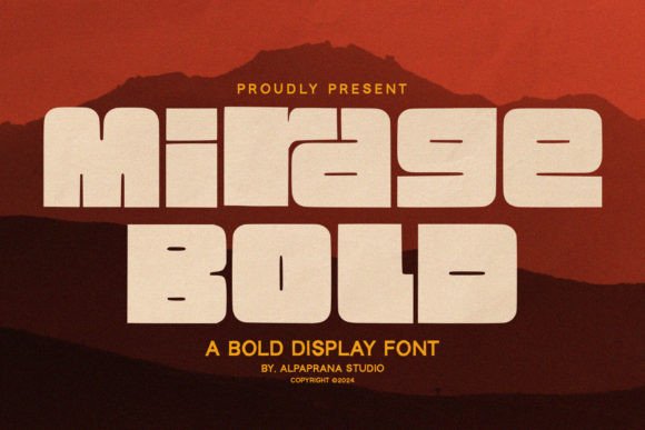 Mirage Bold Font for Strong Brand Identity