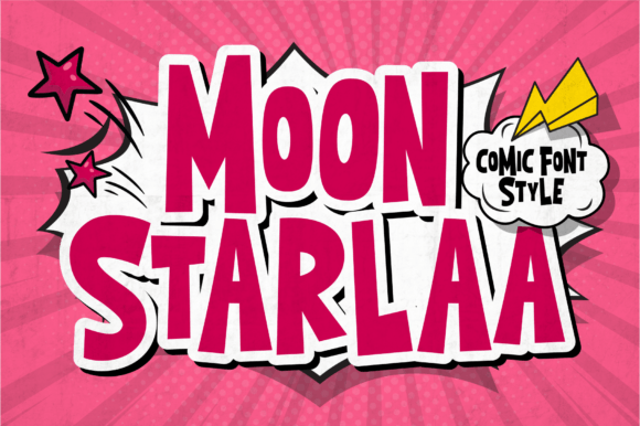 Moon Starlaa: The Whimsical Display Font for Crafters