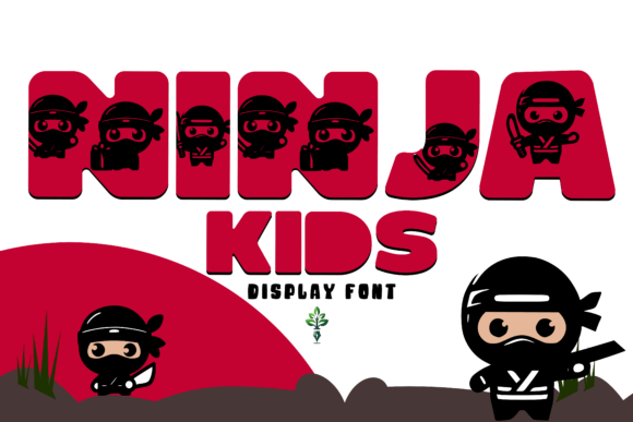 Ninja Kids: A Bold Display Font for Playful Campaigns