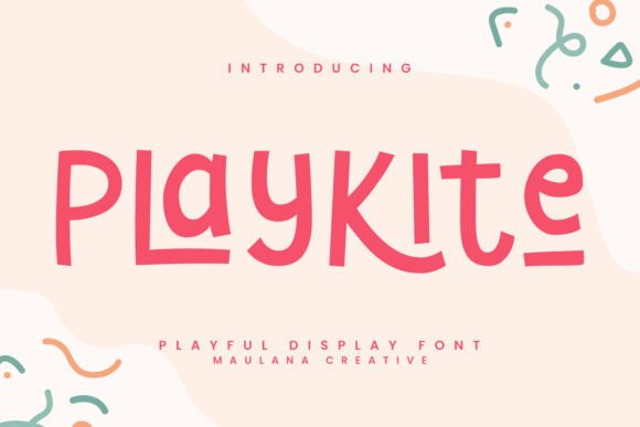 Playkite Font: Whimsical Display Type for Makers