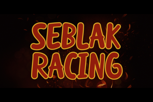Seblak Racing: A Bold Display Font for Modern Editorial Design