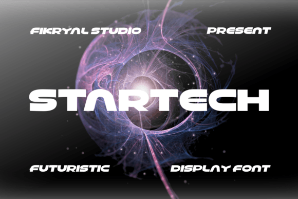Startech: A Futuristic Display Font for Modern Editorial Design