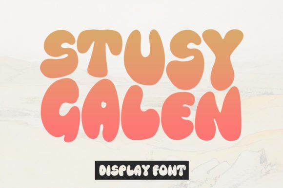 Stusy Galen Typeface for Digital Design
