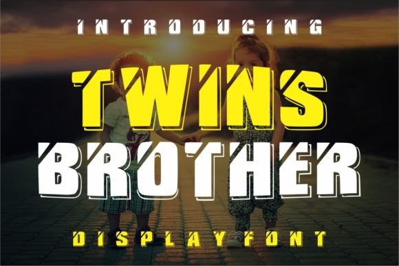 Twins Brother: The Bold Display Font for Campaigns