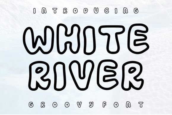 White River: A Vintage Display Font for Bold Branding