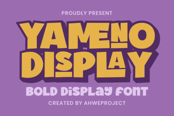 Yameno: The Bold Display Font for Scroll-Stopping Headlines